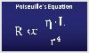 Poiseuille's Equation resistance work of breathing